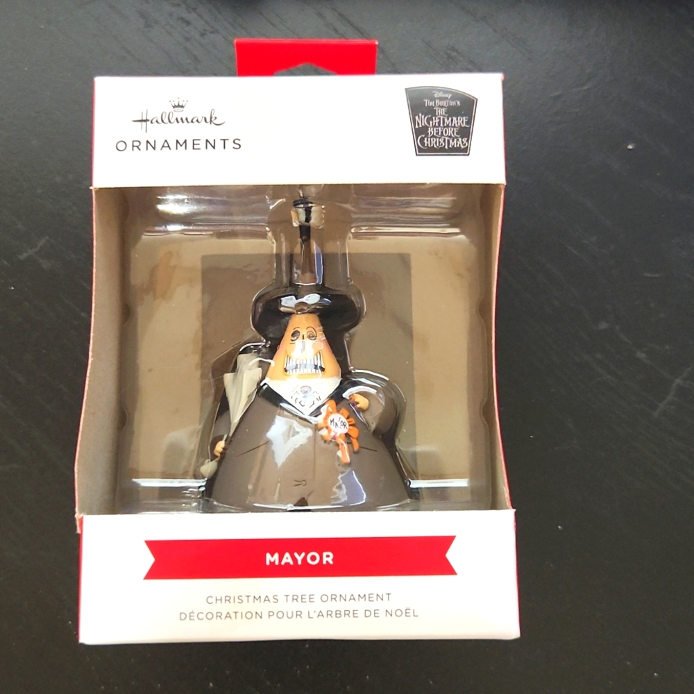 Nightmare Before Christmas Mayor 2022 Hallmark Ornament